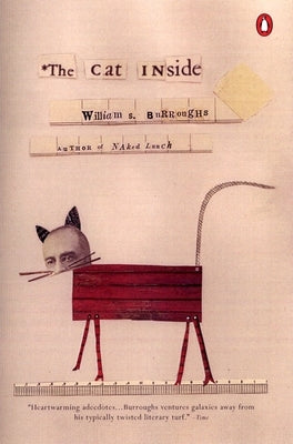 Paperback of "The Cat Inside" by Penguin Books showing a cozy, illustrated cover featuring a curious cat sitting on a windowsill.