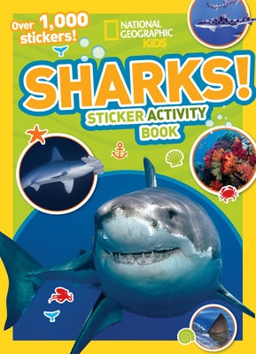 Sharks Sticker Activity Book [With Sticker(s)] Paperback National Geographic Kids