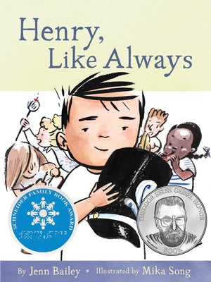 Paperback of Henry, Like Always: Book 1 by Chronicle Books, featuring colorful cover art and engaging illustrations.
