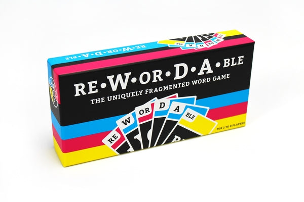 Rewordable Card Game: The Uniquely Fragmented Word Game Board Games Clarkson Potter Publishers