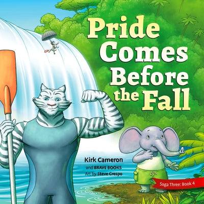 Paperback of "Pride Comes Before the Fall" by Brave Books showing the book cover with title and author text.
