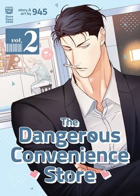 Paperback of The Dangerous Convenience Store Vol. 2 manga by Seven Seas, featuring colorful cover art with characters and store scene.