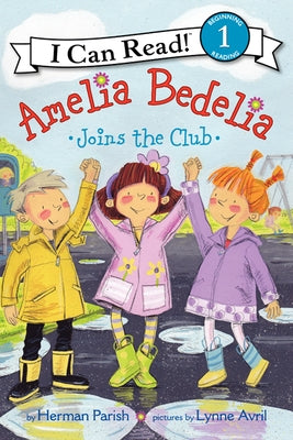 Paperback of Amelia Bedelia Joins the Club by Greenwillow Books, featuring colorful cover art with Amelia Bedelia characters.