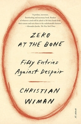 Zero at the Bone: Fifty Entries Against Despair Paperback Picador USA