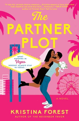 Paperback of The Partner Plot novel by Berkley Books featuring a mysterious cover design.