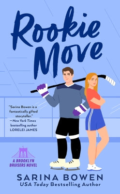 Cover of the mass market paperback "Rookie Move" by Berkley Books, featuring a vibrant illustration and bold title text.