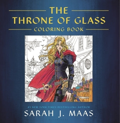 The Throne of Glass Coloring Book Paperback Bloomsbury Publishing