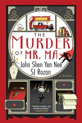 Paperback of The Murder of Mr. Ma by Soho Crime, showing the book cover with dark and mysterious artwork.