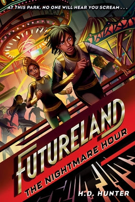 Paperback of Futureland: The Nightmare Hour by Yearling Books showing the book cover with dark, eerie artwork