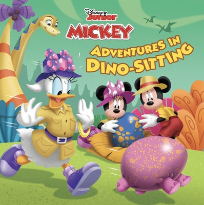 Mickey Mouse Funhouse: Adventures in Dino-Sitting Paperback Random House/Disney