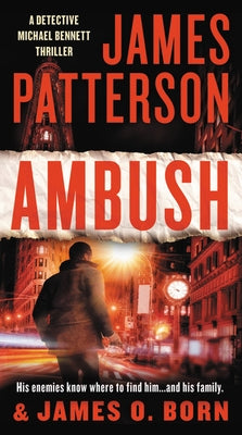 Cover of the mass market paperback "Ambush" by Little Brown and Company, featuring a dark, action-themed illustration.