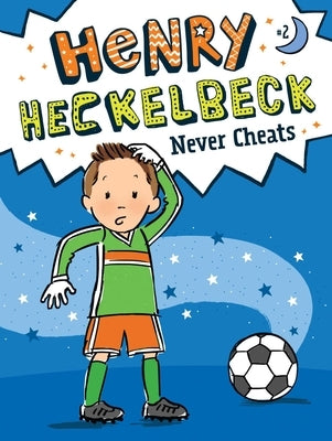 Paperback of Henry Heckelbeck Never Cheats by Little Simon featuring colorful cover art with the main character smiling.