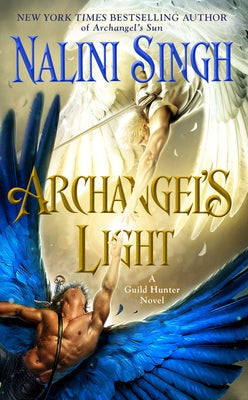 Mass market paperback of "Archangel's Light" by Berkley Books, featuring a celestial-themed cover with angelic imagery.