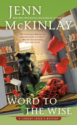 Cover of "Word to the Wise" mass market paperbound novel by Berkley Books featuring a colorful, abstract design.