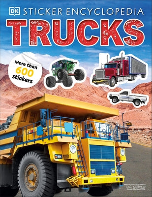 Sticker Encyclopedia Trucks Paperback DK Publishing (Dorling Kindersley)