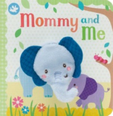 Board book titled "Mommy and Me" by Cottage Door Press showing a colorful, illustrated children's book with a mother and child on the cover.
