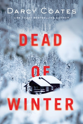Paperback of Dead of Winter mystery novel by Poisoned Pen Press featuring dark winter landscape on the cover.