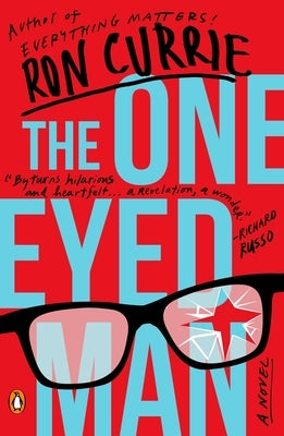 Paperback of The One-Eyed Man by Penguin Books, showing the front cover with bold title and author’s name.