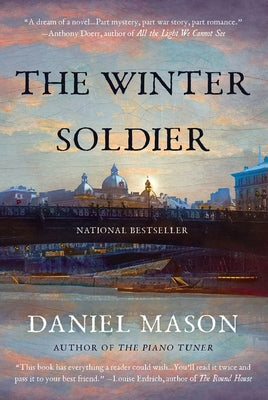 Paperback of The Winter Soldier by Back Bay Books featuring cover art with a winter soldier character and snowy background.