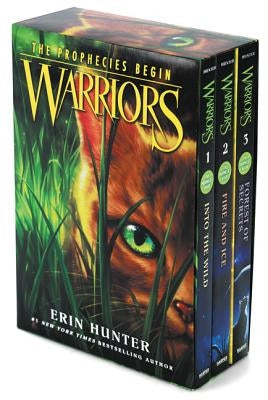 Warriors Box Set: Volumes 1 to 3: Into the Wild, Fire and Ice, Forest of Secrets Paperback HarperCollins