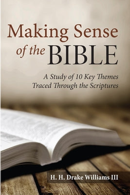 Paperback of Making Sense of the Bible by Wipf & Stock Publishers, showing the book cover with title and design elements.