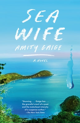 Paperback copy of Sea Wife by Knopf Doubleday Publishing Group, showing the book cover with ocean-themed artwork.