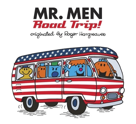 Paperback of Mr. Men: Road Trip! by Grosset & Dunlap featuring colorful cartoon characters on the cover.