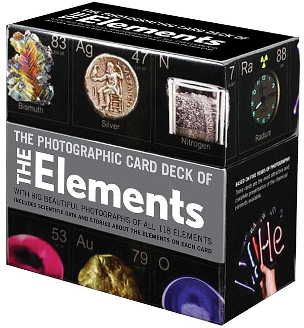 Photographic Card Deck of the Elements: With Big Beautiful Photographs of All 118 Elements in the Periodic Table Other Black Dog & Leventhal Publishers