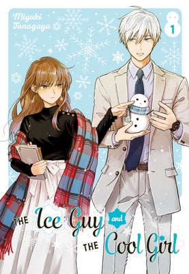 Paperback manga of "The Ice Guy and the Cool Girl" 01 by Square Enix Manga, featuring the book cover with characters on the front.