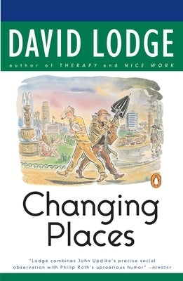 Changing Places paperback book by Penguin Books with colorful cover and title visible on the front page.
