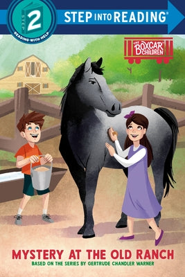 Paperback of Mystery at the Old Ranch from the Boxcar Children Early Reader series by Random House Books for Young Readers.