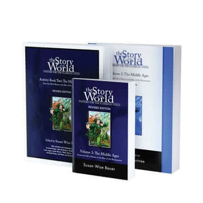 Story of the World, Vol. 2 Bundle: History for the Classical Child: The Middle Ages; Text, Activity Book, and Test & Answer Key Paperback Well-Trained Mind Press
