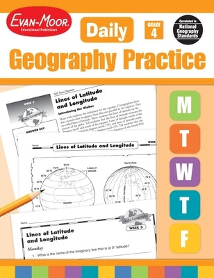 Daily Geography Practice Grade 4: EMC 3713 Paperback Evan-Moor Educational Publishers