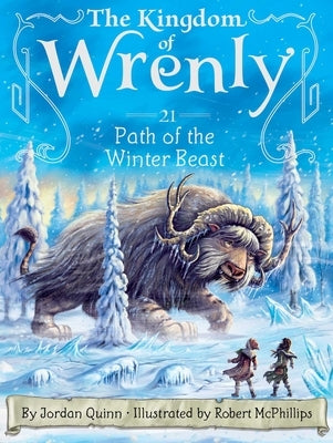 Paperback copy of Path of the Winter Beast by Little Simon featuring a winter-themed cover illustration.