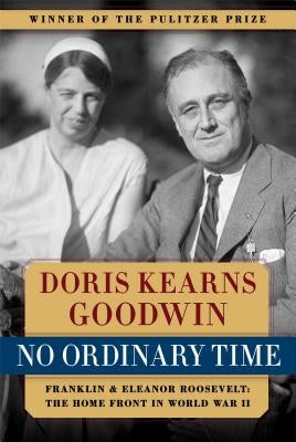 Paperback book titled "No Ordinary Time" by Simon & Schuster about Franklin and Eleanor Roosevelt during WWII.
