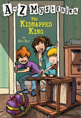 Paperback of Kidnapped King by Random House Books for Young Readers, showing the book cover with title and colorful illustration.