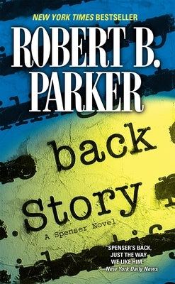 Cover of the mass market paperback "Back Story" by G.P. Putnam's Sons, featuring a colorful illustrative design.