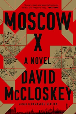 Paperback of Moscow X by W. W. Norton & Company, showing the book cover with title and author details.