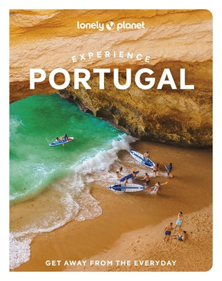 Lonely Planet Experience Portugal paperback travel guide with colorful cover and detailed maps.
