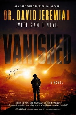 Cover of the Vanished paperback by Thomas Nelson, featuring a dark, mysterious design with the book title prominently displayed.