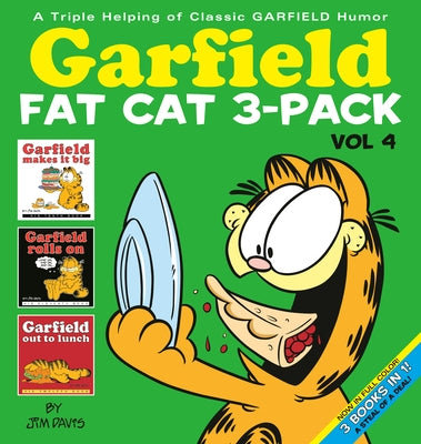 Garfield Fat Cat 3-Pack #4 paperback book by Random House Worlds featuring colorful Garfield comic covers.