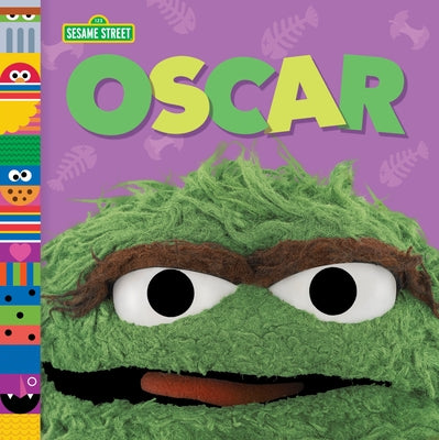 Oscar the Grouch Sesame Street Friends board book by Random House Books for Young Readers, featuring colorful Sesame Street characters.