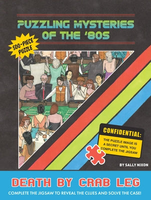 Puzzling Mysteries of the '80s Death by Crab Leg 500-Piece Puzzle Other Chronicle Books