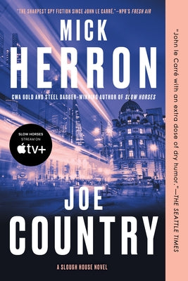 Paperback of Joe Country novel by Soho Crime, featuring a dark cover with bold title text and author branding.