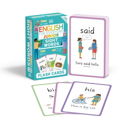 English for Everyone Junior Sight Words Flash Cards Other DK Publishing (Dorling Kindersley)