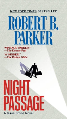 Night Passage mass market paperback book by G.P. Putnam's Sons, featuring a dark, atmospheric cover with a mysterious landscape.