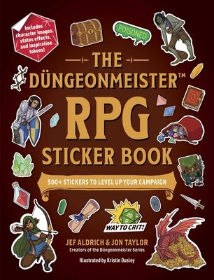 The D?ngeonmeister RPG Sticker Book: 500+ Stickers to Level Up Your Campaign Paperback Adams Media Corporation