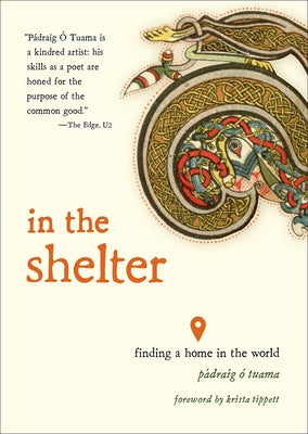 Paperback of "In the Shelter: Finding a Home in the World" by Broadleaf Books, showing the book cover with title and author.