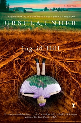 Paperback copy of Ursula Under novel by Penguin Books featuring a colorful cover design.