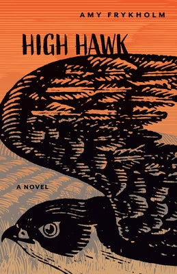 Paperback book titled "High Hawk" by University of Iowa Press, featuring a cover with nature-inspired artwork and bold typography.